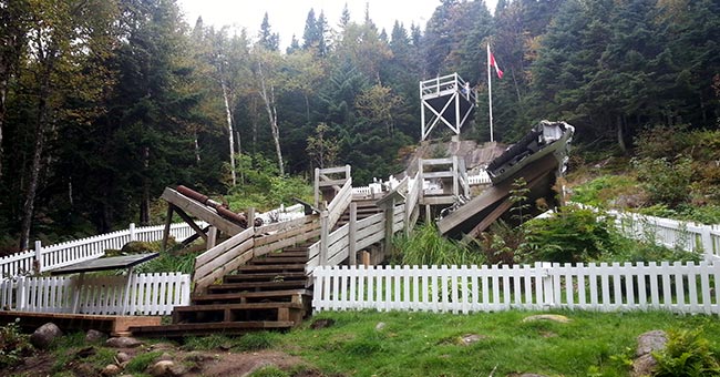 Belvédère du Liberator et sommet de la Montagne Noire
