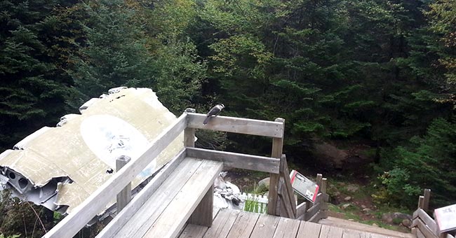 Belvédère du Liberator et sommet de la Montagne Noire