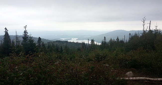 Belvédère du Liberator et sommet de la Montagne Noire